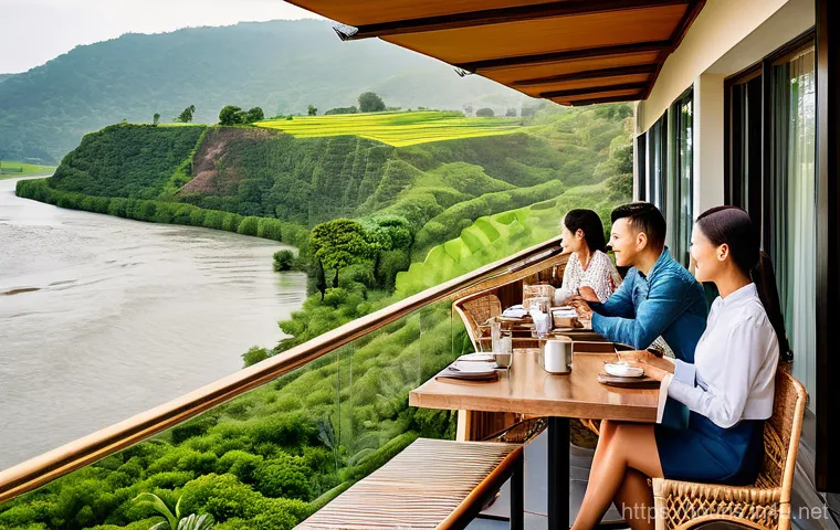 호텔 마케팅 전략 - A contemporary, minimalist hotel lounge designed with abundant natural light streaming through large... 호텔 마케팅 전략 - A contemporary, minimalist hotel lounge designed with abundant natural light streaming through large...