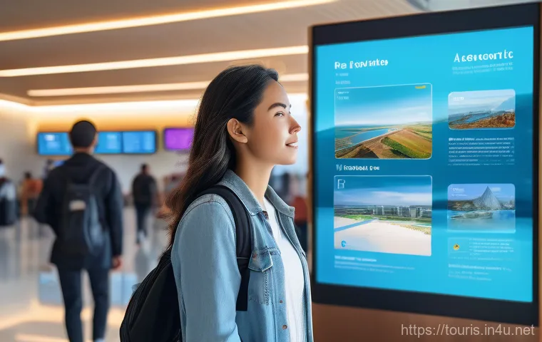 관광 고객 서비스 개선 - Image Prompt 1: The Future of Personalized Travel** 관광 고객 서비스 개선 - Image Prompt 1: The Future of Personalized Travel**