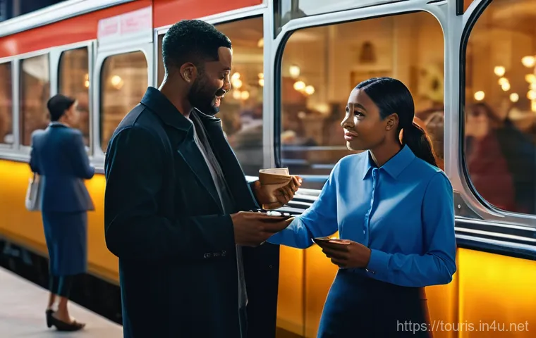 관광 고객 서비스 개선 - A diverse female traveler in her late 20s, dressed in stylish casual travel attire, stands in a mode... 관광 고객 서비스 개선 - A diverse female traveler in her late 20s, dressed in stylish casual travel attire, stands in a mode...